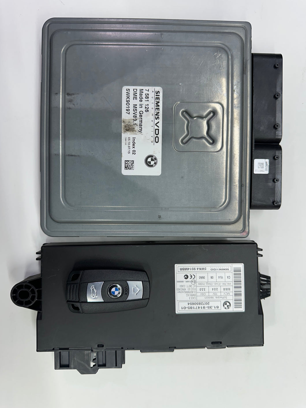 MSV80.1 N51 DME/CAS/key set